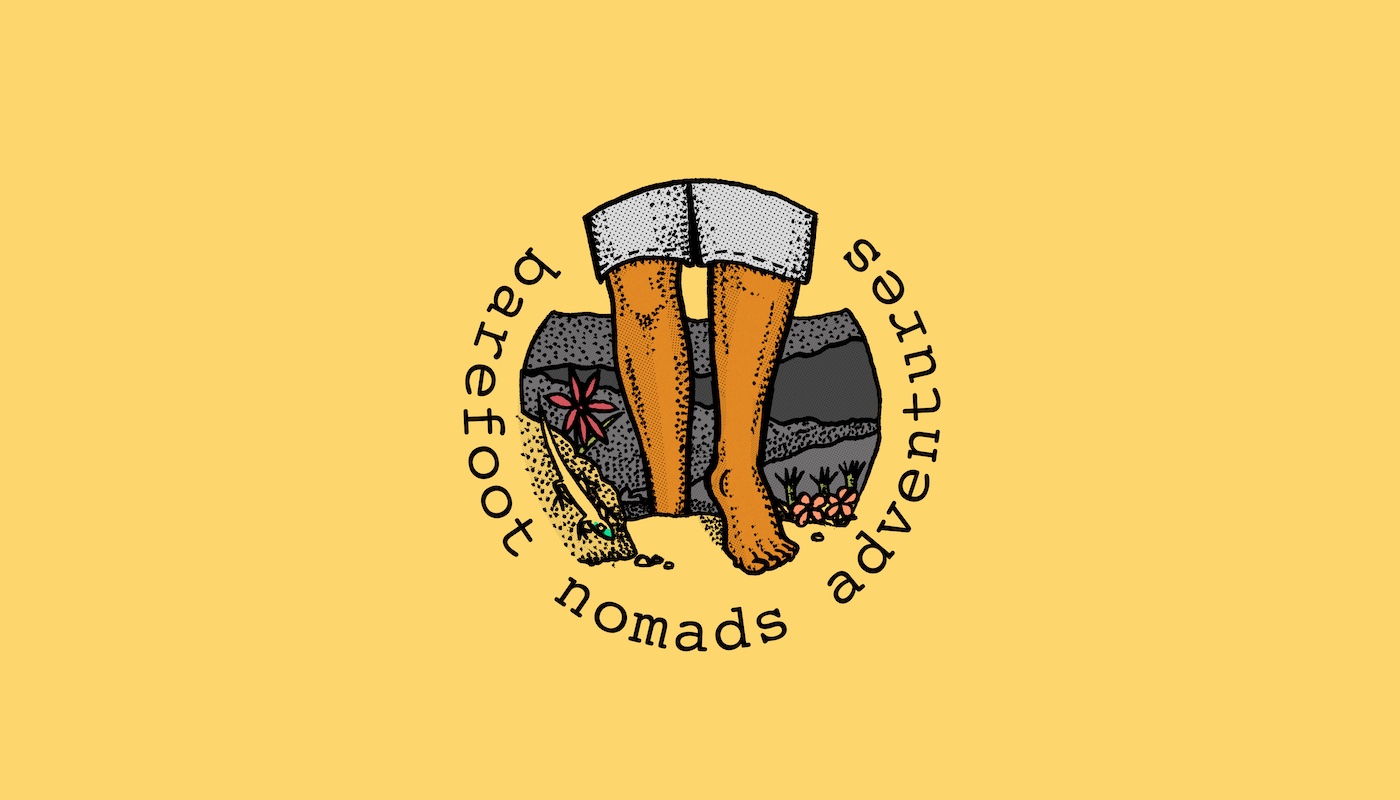 Logo Design Barefoot Nomads Adventures